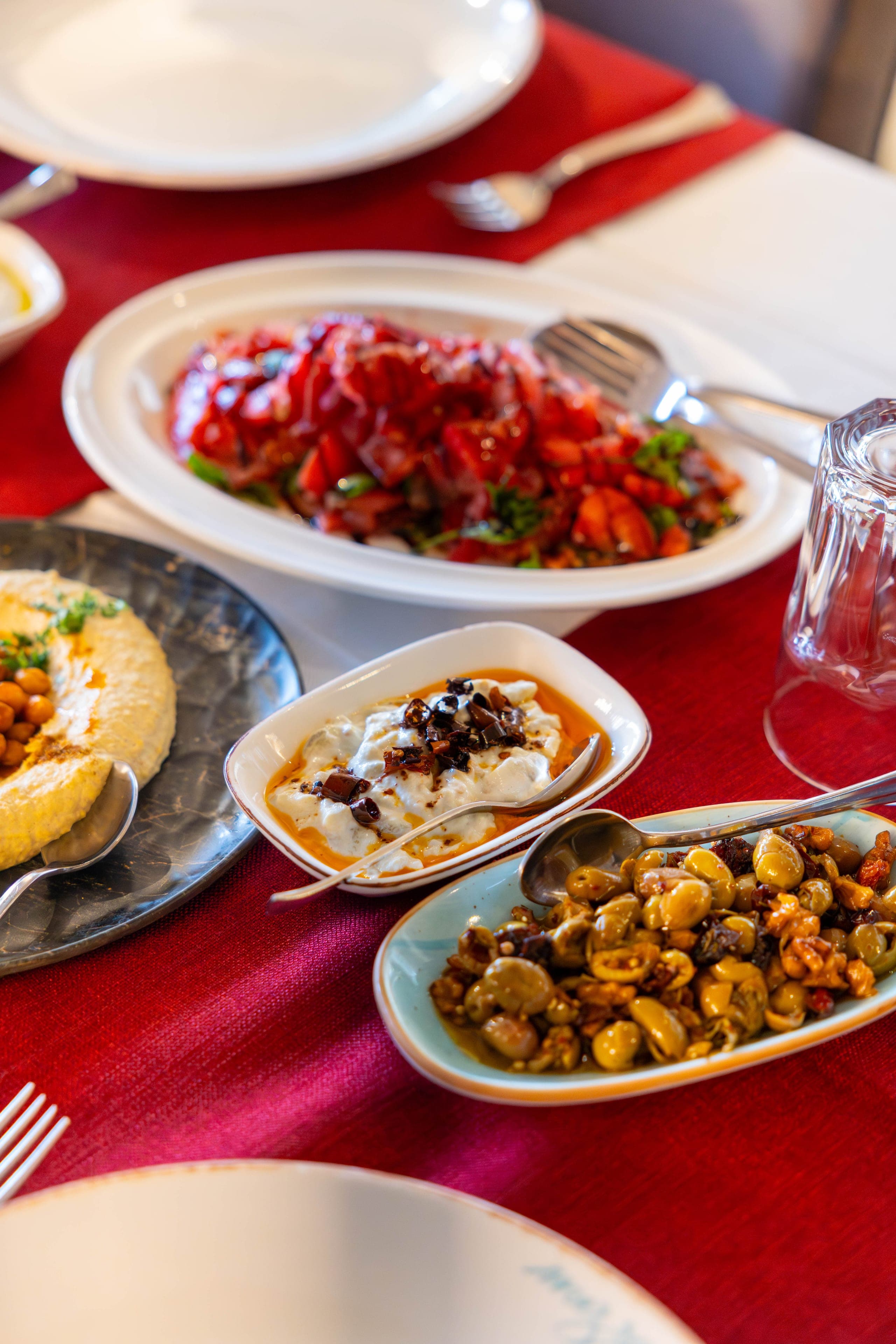 Meze sofrası